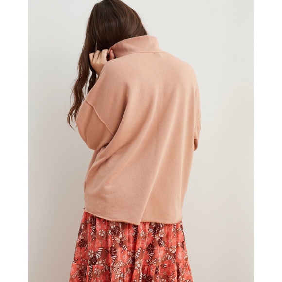NEW [Aerie] Sunday Soft 1/4 zip sweatshirt - Picture 6 of 12
